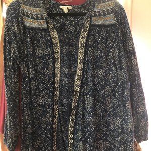 Lucky Brand Long Sleeve Shirt 1X